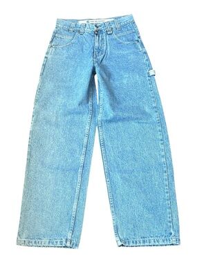 Vintage 90s Paco Jeans Baggy Carpenter Skater Jeans Light Wash Size 12H 27x30